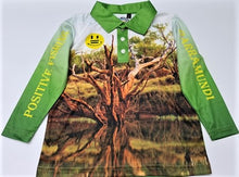 Load image into Gallery viewer, KIDS Positive Barramundi Fishing SHIRTS

