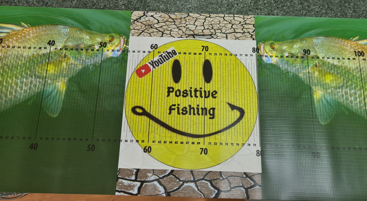 BRAG MAT with square back ground – Positive Fishing Merch